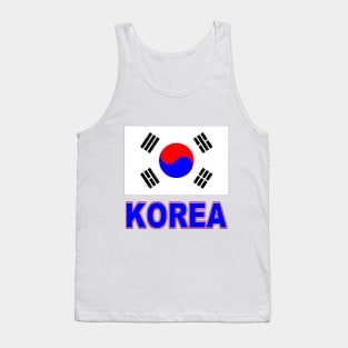 The Pride of Korea - Korean National Flag Design Tank Top